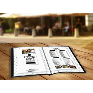 EUROPEL Protège-documents, A5, 20 pochettes, noir