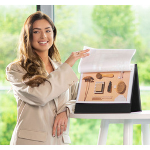 rillstab Pochette pour chevalet de table, A4, pack de 10