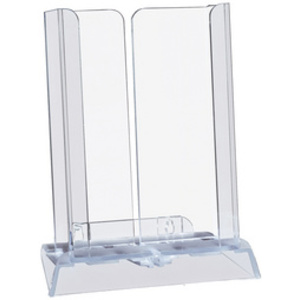 EUROPEL Porte-brochures de table, réglable, 1 compartiment