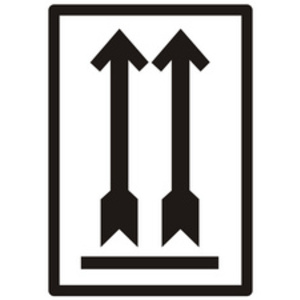 rillprint Etiquette 'HAUT ! NE PAS LAISSER TOMBER'