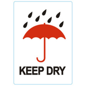 rillprint Etiquette 'KEEP DRY'