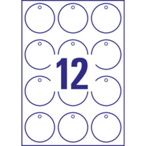 AVERY Zweckform Etiquette américaine, carton, 220 g/m2