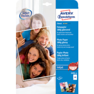 AVERY Zweckform Papier photo jet d'encre EVERYDAY, 160 g/m2