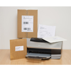 AVERY Etiquette intégrée Stick'NGo, 85 x 45 mm, blanc