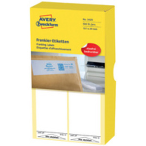 AVERY Zweckform Etiquette à affranchir, 164 x 41 mm, simple
