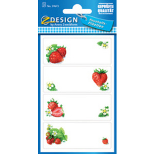 AVERY Zweckform Z-Design Etiquettes pour ménage 'Obst'