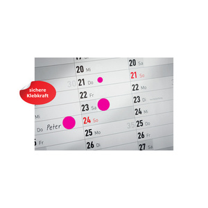 AVERY Zweckform Pastille de couleur, 10 mm, magenta