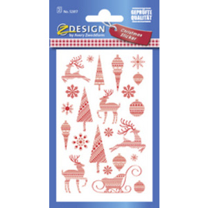 AVERY Zweckform ZDesign Stickers de Noël 'père Noël'