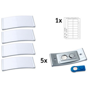 AVERY Insert imprimable pour badge, 190 g/m2, 74x34mm, blanc