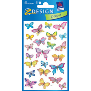AVERY Zweckform Sticker ZDesign 'papillons'