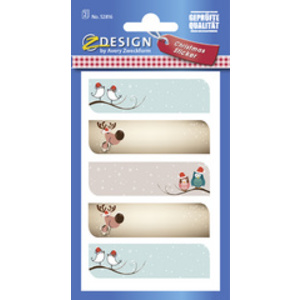 AVERY Zweckform ZDesign Sticker de Noël 'Etoiles'