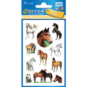 AVERY Zweckform Sticker ZDesign KIDS 'Cheval', scintillant