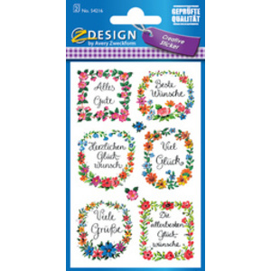AVERY Zweckform Stickers ZDesign 'voeux'