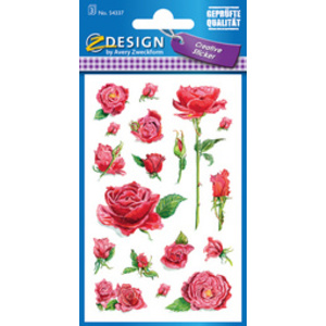 ZDesign CREATIVE Sticker 'lierre de roses'
