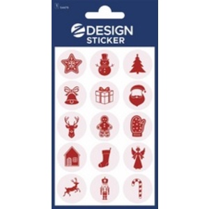 ZDesign Stickers de Noël 'Dessins brillants'