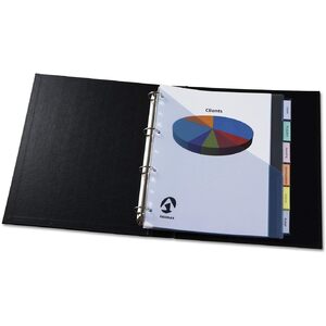 AVERY Intercalaires double pochette, 6 touches, PP