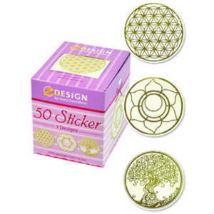 AVERY Zweckform Sticker ZDesign sur rouleau 'fleur de vie'