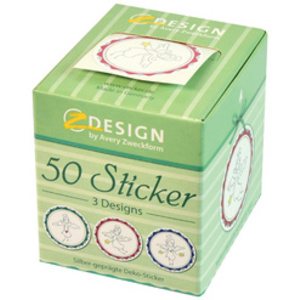 AVERY Zweckform ZDesign Sticker de Noël sur rouleau