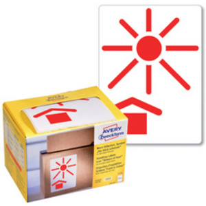 AVERY Zweckform Rouleau d'étiquettes d'expédition, fragile