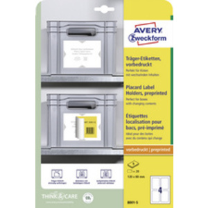 AVERY Zweckform Etiquette de localisation pour caisse