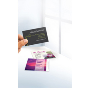 AVERY Cartes de visite Quick&Clean, 185 g/m2, blanc mat