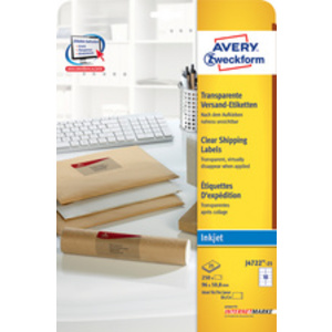 AVERY Zweckform Etiquette d'expédition transparente