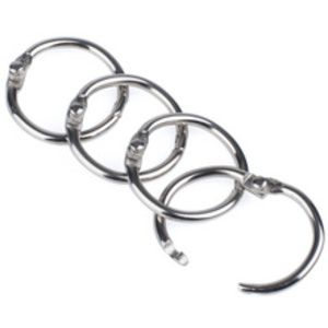 pavo Anneaux brisés, diamètre intérieur: 25 mm, en métal