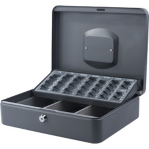 pavo Caisse à monnaie avec trieur de pièces, bleu