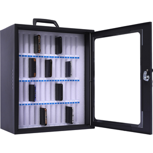 pavo Armoire pour smartphones, pour 48 smartphones, gris