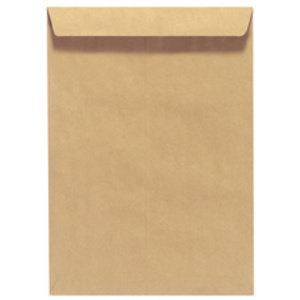 herlitz Pochette d'expédition, C4, sans fenêtre, marron