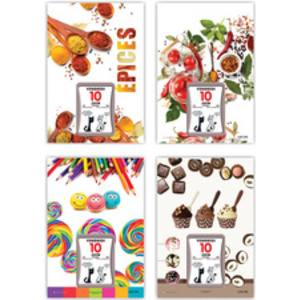 LECAS Calendrier éphéméride mural Sweet, bloc comique, 2026
