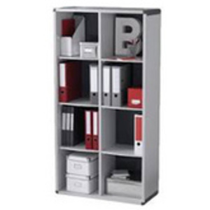 PAPERFLOW Etagère, 6 casiers, gris / anthracite