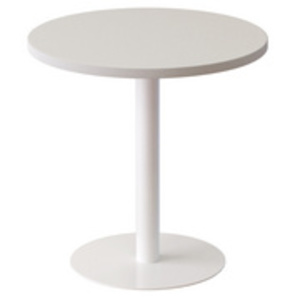 PAPERFLOW Table d'appoint easyDesk, diamètre: 600 mm, blanc