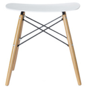 PAPERFLOW Tabouret 'SKOLL', blanc