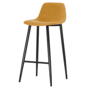 PAPERFLOW Tabouret de bar MUST, set de 2, gris