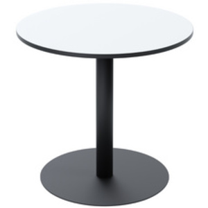 PAPERFLOW Table de bistrot Mezzo, (L)800 x (P)800 mm, blanc