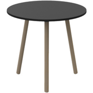 PAPERFLOW Table de bistrot PALOMBA, diamètre: 800 mm, noir