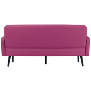 PAPERFLOW Canapé 3 places LISBOA, habillage simili cuir