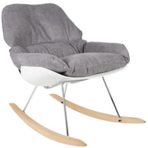 PAPERFLOW Fauteuil à bascule LAZY, blanc/gris