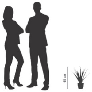 PAPERFLOW Plante artificielle 'aloe vera', hauteur: 450 mm