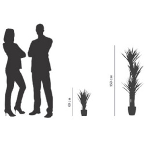 PAPERFLOW Plante artificielle 'yucca', hauteur: 600 mm