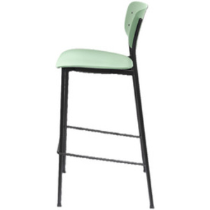 PAPERFLOW Chaise de bar SOHO, set de 2, noir