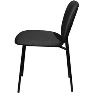 PAPERFLOW Chaise visiteur TWIST set de 2, gris