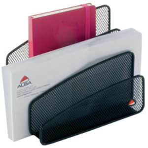 ALBA Trieur à courrier 'MESHLETTER', en fil d'acier, noir