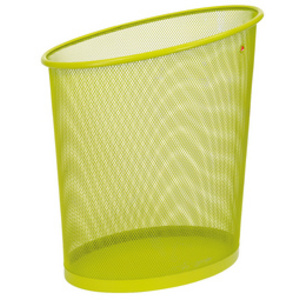 ALBA Corbeille à papier 'MESHCORB', fil d'acier, 18 L, prune