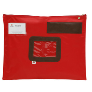 ALBA Sac navette 'POCSOU R' avec soufflet, polyester, rouge
