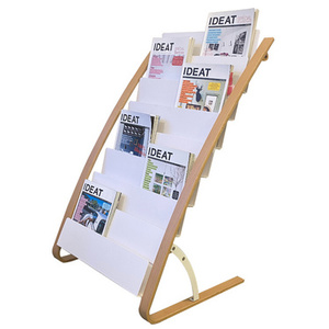 ALBA Porte-brochures, 6 compartiments, largeur: 340 mm,blanc