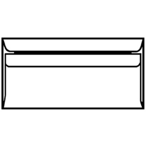 herlitz Envellope C6, sans fenêtre, blanc