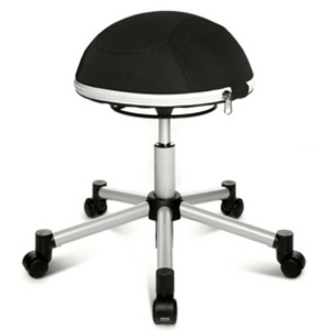 Topstar Tabouret fitness 'Sitness Half Ball', noir