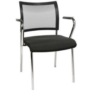 Topstar Chaise de bureau 'filet Visit 10', bleu